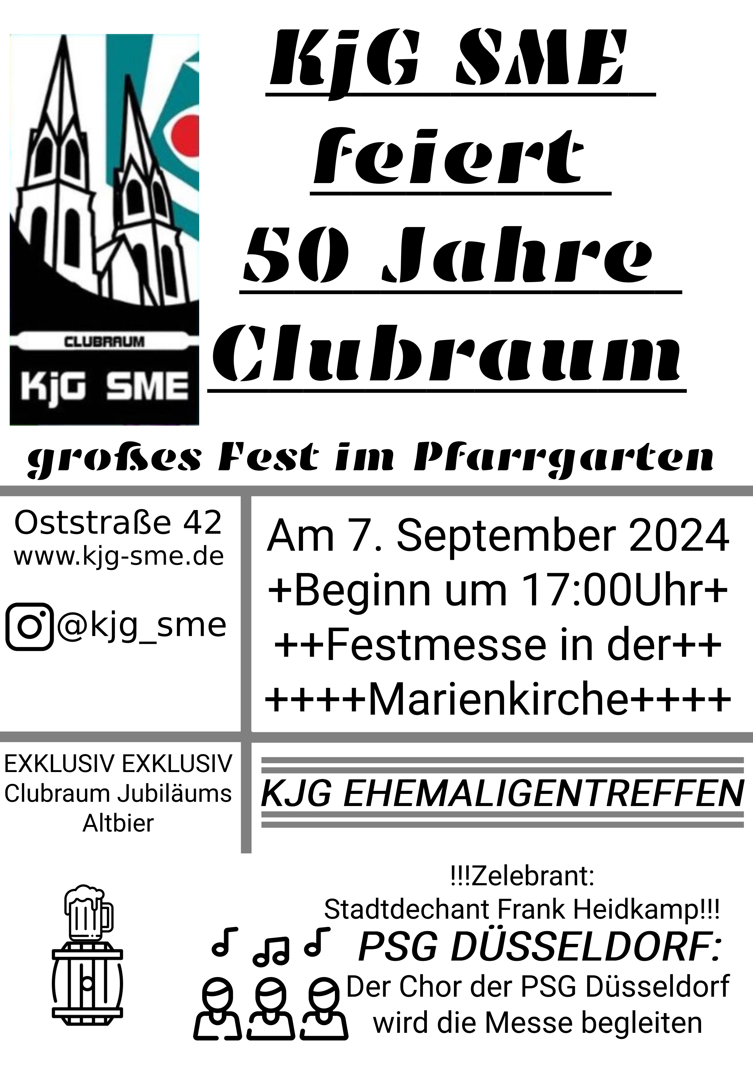 50 Jahre Clubraum - 07.09.2024